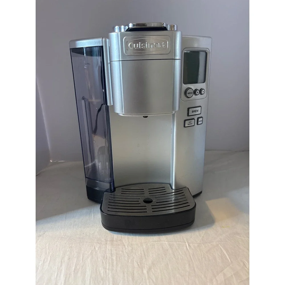 Cuisinart SS-10 Premium Single Serve Coffee Maker Silver‎ OS Good Programmable
